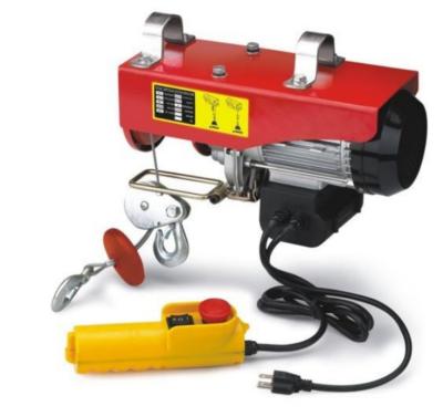 China Zwarte Dubbele de Haakenergie van Mini Electric Hoist Light Duty - besparing Te koop