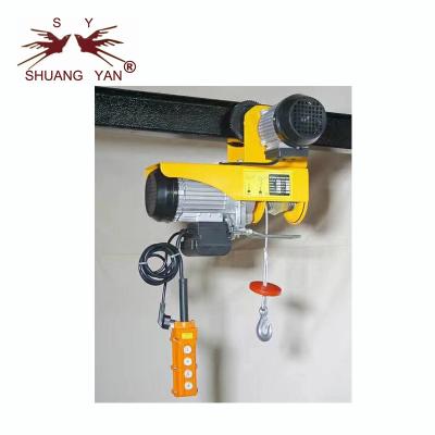 Chine Mini grue électrique de PA1000A, couleur électrique aérienne de jaune de la grue 220V/230V à vendre