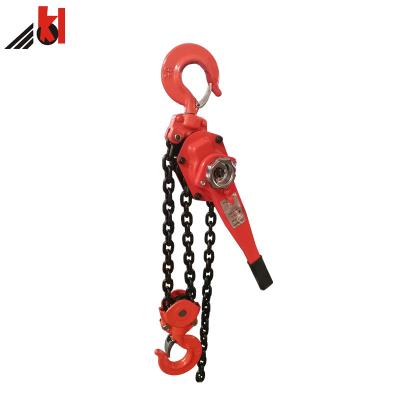 China Grua de Ton Lifting Portable Lever Block da certificação 6 do CE da cor vermelha à venda