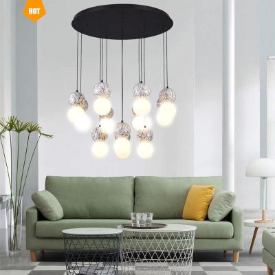 China Cheap Morden China Manufacturer Dining Room Pendant Lamps Ceiling Crystals Chandeliers Lighting And Modern Lights for sale