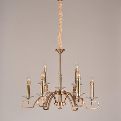 China Modern High Quality American Simple Style 9 Light Ceiling Pendant Chandelier for sale