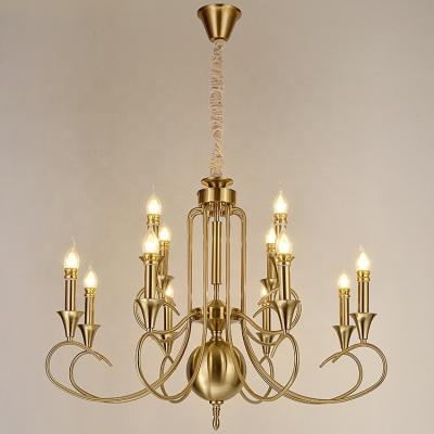 China Antique Morden High Quality Metal Fitting Chandelier Light for sale