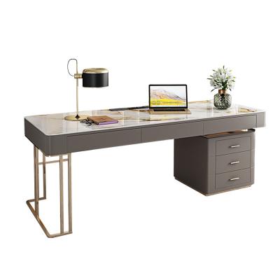 China (Size)Adjustable Modern Multifunctional Desk Table With Drawers Tilt Board Stainless Steel Leg Computer Survey Office Home Office Top Furniture for sale