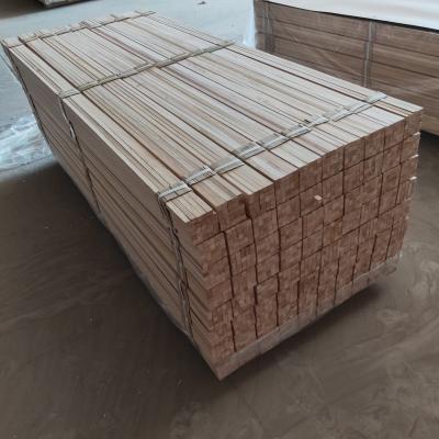 China Create Chamfered Edge To Protect 12x12mm/18x18mm/19x19mm/25x25mm Corner Paulownia Wood Chamfer Strip For Building Constructions for sale