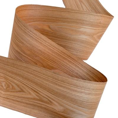 China Wholesale EUROPEAN Natural Solid Wood Veneer Mountain Grain Manchurian Ash Wood Veneer For Decorating Panel Flooring Furniture for sale