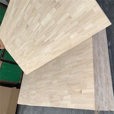 China Factory Price 1220x2440 Modern Joint Rubber Wood Finger Boards Finger Joint Board For Furniture for sale