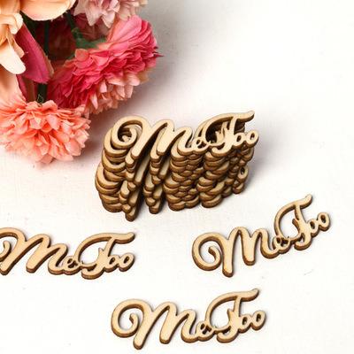 China Customizable Wholesale Customizable Wooden Craft Letters for Wedding Art Wooden Glitter Wall Decorations Birthday Party Home Wooden Crafts for sale