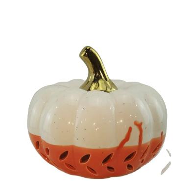 China America Colors Ceramic Pumpkin For Sale Porcelain Craft America Art Style Festival Gifts for sale