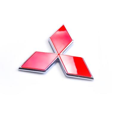 China Plastic LOGO /3d Car Emblem /Motorcycle Logo Mitsubishi Motor Custom 3d Car Emblem /ABS Chrome Car Badge for sale