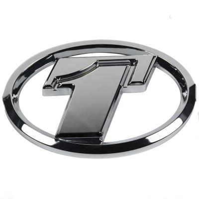 China High Quality Eco-friendly Custom Emblem Logo 3D ABS Chrome Car Badge Auto Sticker for sale