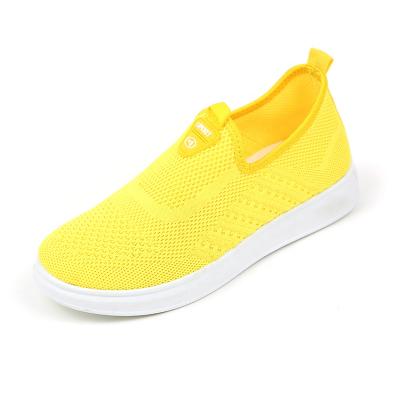 China CUSHIONING New Ladies Casual Shoes Fashion Fabric Cheap Walking Shoes for sale