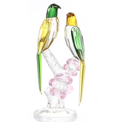 China China crystal glass bird home decoration crystal bird can also be used for wedding gifts for sale