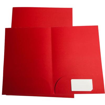 China A4 A5 Small Office Corporate Tax Bill Pocket Durable/Protective/Recyclable Return Paper Folders With Card Slot for sale