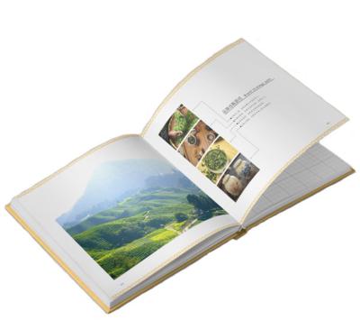 China Cooking Food Coffee Table Book Full Color Hardcover Coffee Table Books Printing Custom Hardcover Cookbooks Services for sale