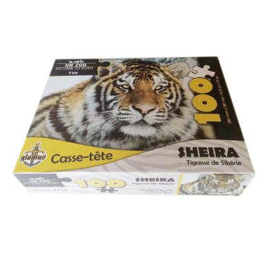 China Cartoon toy 100 pieces puzzle for kids for sale