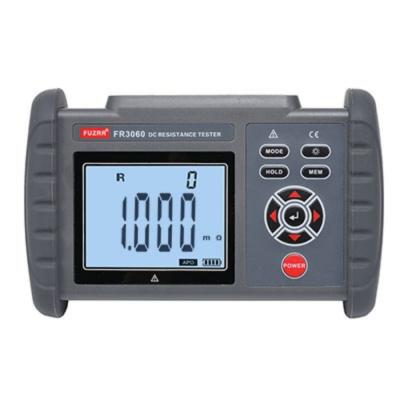 China FR3060 Low DC Resistance Tester USB Data Transmission Keep Earth Resistance Digital Tester FR3060 for sale