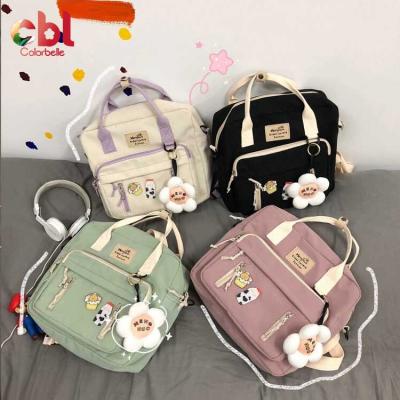 China Other Wholesale Foldable Nylon Cute Backpacks Girls Mini Size Women School Bags Backpacks for sale