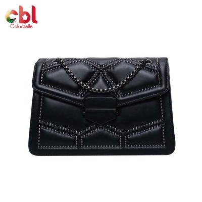 China New good quality fashion women's PU handbag design lady shoulder bag girl messenger bag women leather handbag for sale