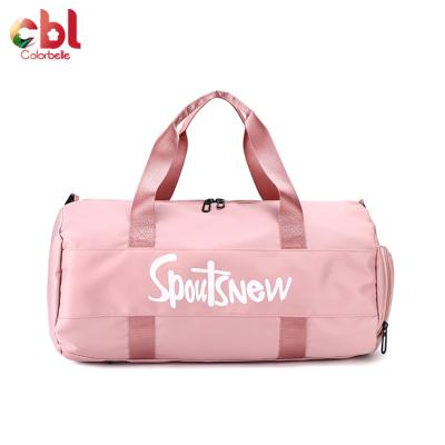 China Handbag Outdoor Sports Fitness Bag Travel Luggage Bags Waterproof Nylon Yoga Duffle Bag Sports Handbag for sale