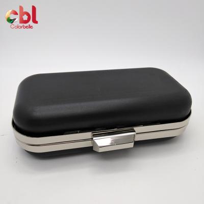 China Fashion Design Rectangle Shape Metal Box Purse Frame Clutch Metal Box Frame for sale