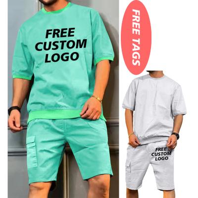 China Free Shipping Custom Fit Short Slim Mens Gym Breathable Shorts Sets Cotton for sale