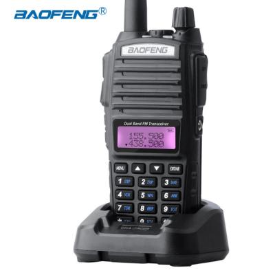 China New Arrival BaoFeng Walkie Talkie UV-82 5W Dual Band UHF VHF FM Two Way Radio Handheld Walkie Talkie 58*32*130 for sale