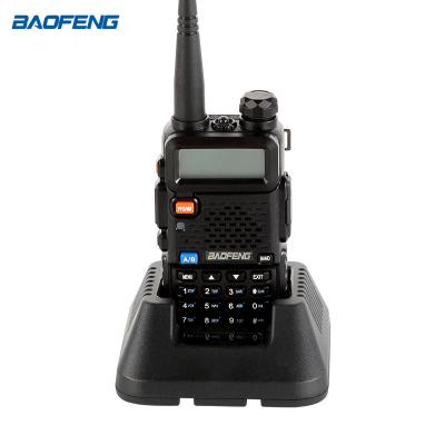 China Best Hot Selling Baofeng uv-5r Two Band Walkie Talkie License Free Dual Band Walkie Talkie UHF VHF Chain 10km H-1800MAh Li-ion for sale