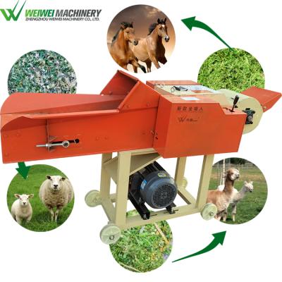 China Livestock Farm Weiwei Machines Chaff Cutter Machine Straw Cleaver Feed Animals for sale