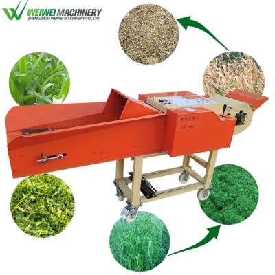 China Commercial Gasoline and Grinder Grass Chopper Feed Processing Machine Weiwei 9ZR-5 New Arrival Low Price Chaff Cutter Agriculture Machine for sale