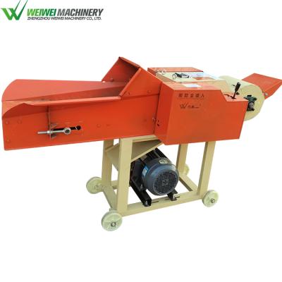 China Weiwei 9ZR-3T Good Quality Grass Chopper Poultry Cattle Hay Cutting Cutter Chaff Animal Feed Machine Feed Developing Machine for sale