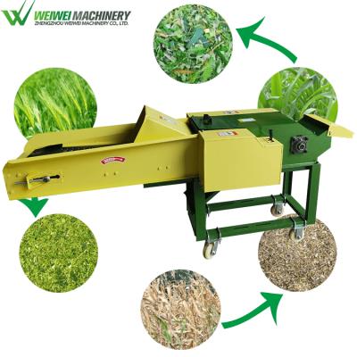 China Weiwei Silage and Feed Animal Grass Cutter Diesel Engine Feed Machinery Cleaver Electric and Diesel Animal Feed Hay Grass Chaff and for sale