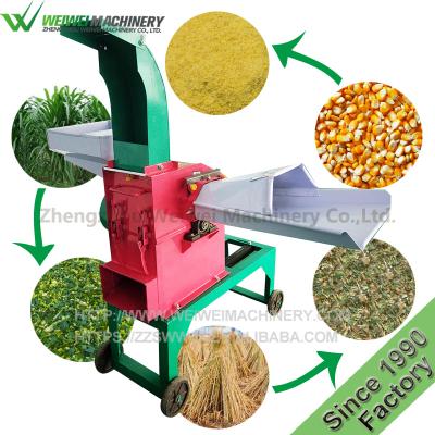 China Chopper Grass Cutter and Cow Feed Hay Cleaver Grass Chopper Machine Silage Agriculture for sale