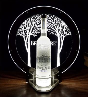 China High Quality Modern Customized Factory Bottle Presenter For Belvedere With for sale