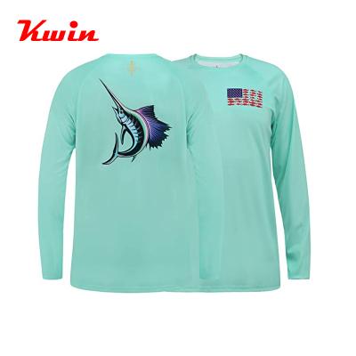 China Parride Customized Single Long Sleeve Fishing Shirts High Performance Quick Dry UPF 50 Fishing Shirts for sale