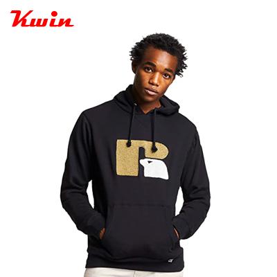 China Anti-Wrinkle Mens Chenille Hoodies Custom Oversized 100% Cotton Sweatshirt for sale