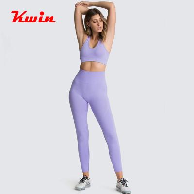 China Wholesale High Quality Breathable Women Fitness Active Yoga Use Bra And Top Gaiters for sale