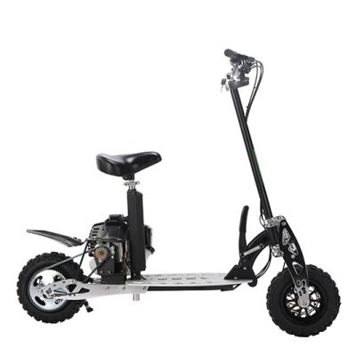 China Manufacturer Sales High Quality Adult Gas Powered 49cc 2 Stroke Folding Two Wheel Gasoline Scooter CHES-2S for sale