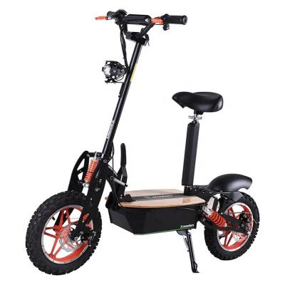 China Factory direct sales 48V 2000W two-wheel electric scooter 6.5 inch lithium battery foldable off-road scooter 10 - 20Ah for sale