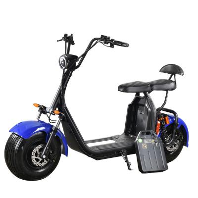 China Manufacturer Sells 60V 1000-1500W City Driving Citycoco Electric Two-wheeler Lithium Scooter 10 - 20Ah for sale