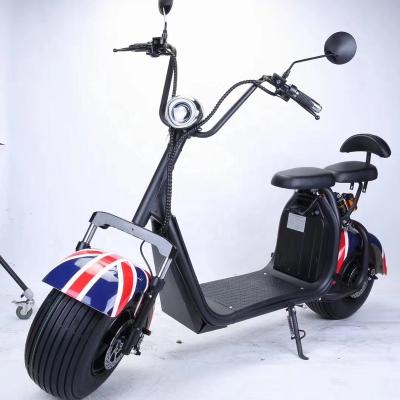 China Manufacturer Sells 60V 1000-1500W City Driving Citycoco Electric Two-wheeler Lithium Scooter 10 - 20Ah for sale