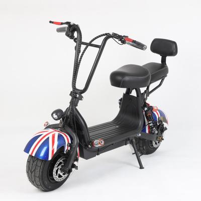 China Manufacturer Sells 60V 1000-1500W City Driving Citycoco Electric Two-wheeler Lithium Scooter 10 - 20Ah for sale