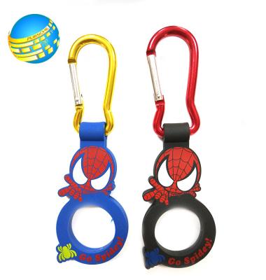 China Art& High Quality Collectable Custom Key Chain Holder Anime PVC Soft Cute Cartoon Rubber Carabiner Key Chain Plastic Keychain for sale