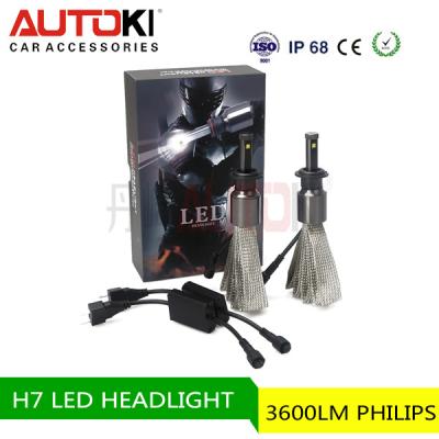 China 6063 40w 12v-24v H7 Aluminum Auto Car Led Head Lights Lamp 9006 9004 H4 Car Led Headlight H7 H11 Motorcycle Headlight for sale