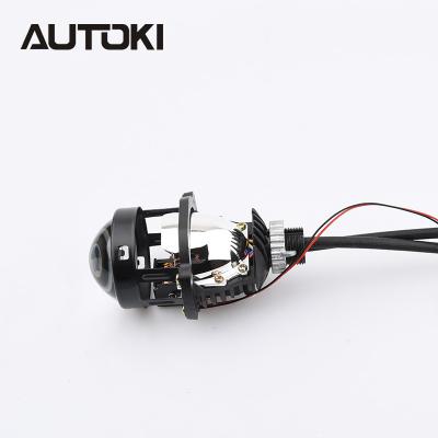 China 2021 AUTOKI 2.0 Bi Led Projector Lens LHD RHD For H4 H7 9005 Headlight 9006 2.0inch for sale