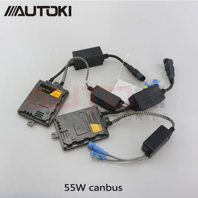 China For xenon bulb Autoki design new 55W HID ballast / quick start canbus for HID xenon bulb for sale