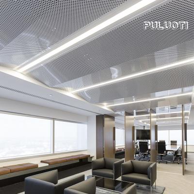 China PULUOTI China Manufacturer Rimless Aluminum Led Tube Light Manufacturer PULUOTI White Color 10w Indoor Shopping Mall Office Led Linear Light for sale