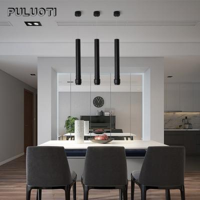 China PULUOTI High Performance CE Certification 7w IP20 Modern Modern Beam Angle Hanging Spotlight Graphite for sale