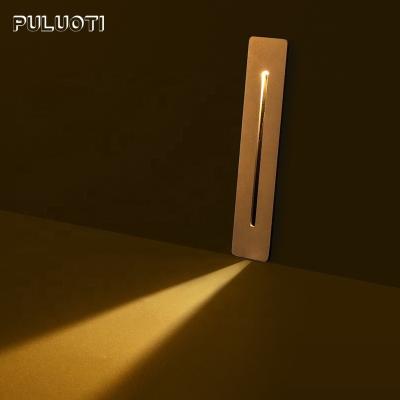 China Modern Warm Aluminum Waterproof Outdoor Products 3W Puluoti Style LED Modern Step Light for sale