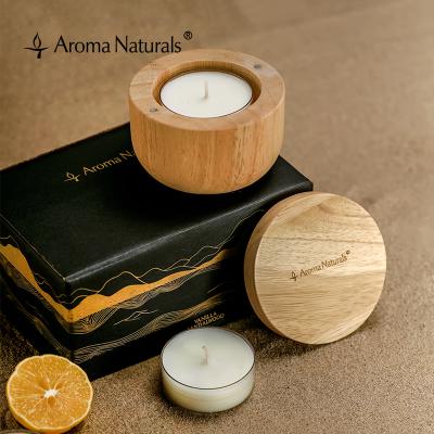 China Natural Scented Scented Aroma Candles Gift Set Soy Tin Tea Light Scented Candles for sale