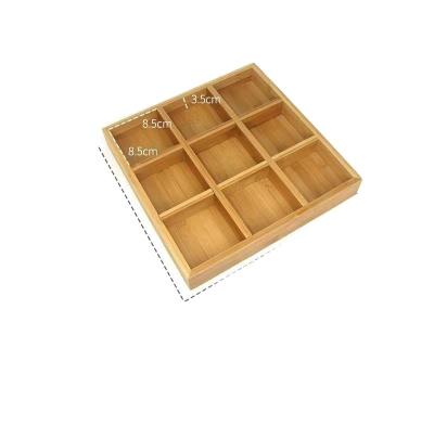 China Sustainable Bamboo Fruit Drinks BoxesNut Bamboo Bread Box Storage Bamboo Food Display Box for sale